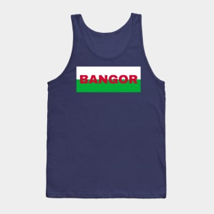 Bangor City in Wales Flag Tank Top